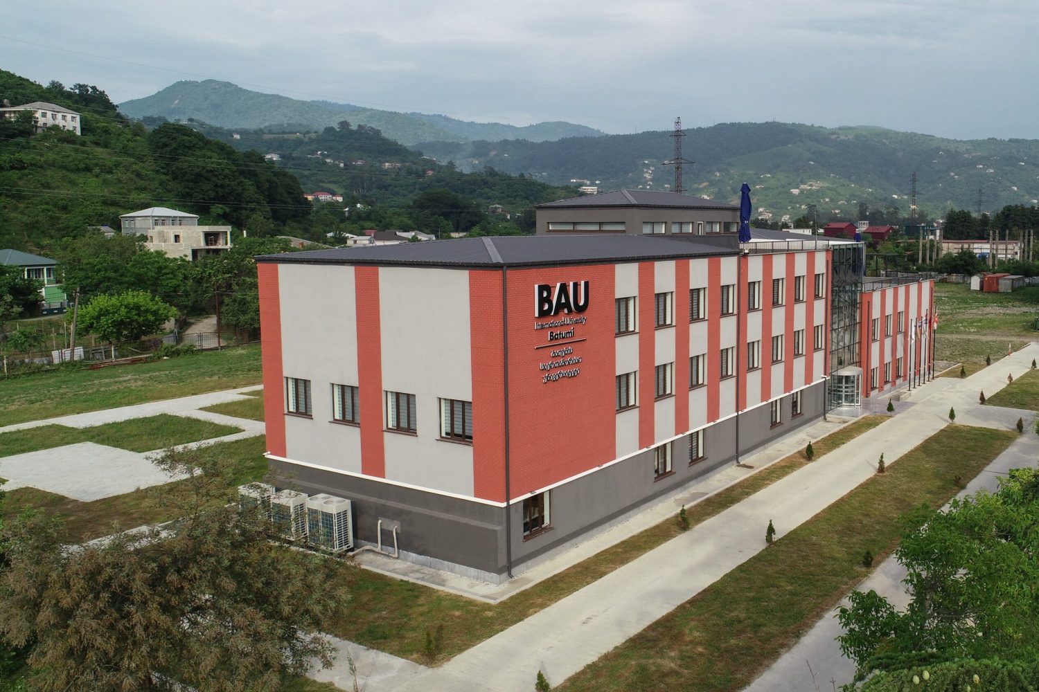 BAU International University campus building, Batumi Georgia